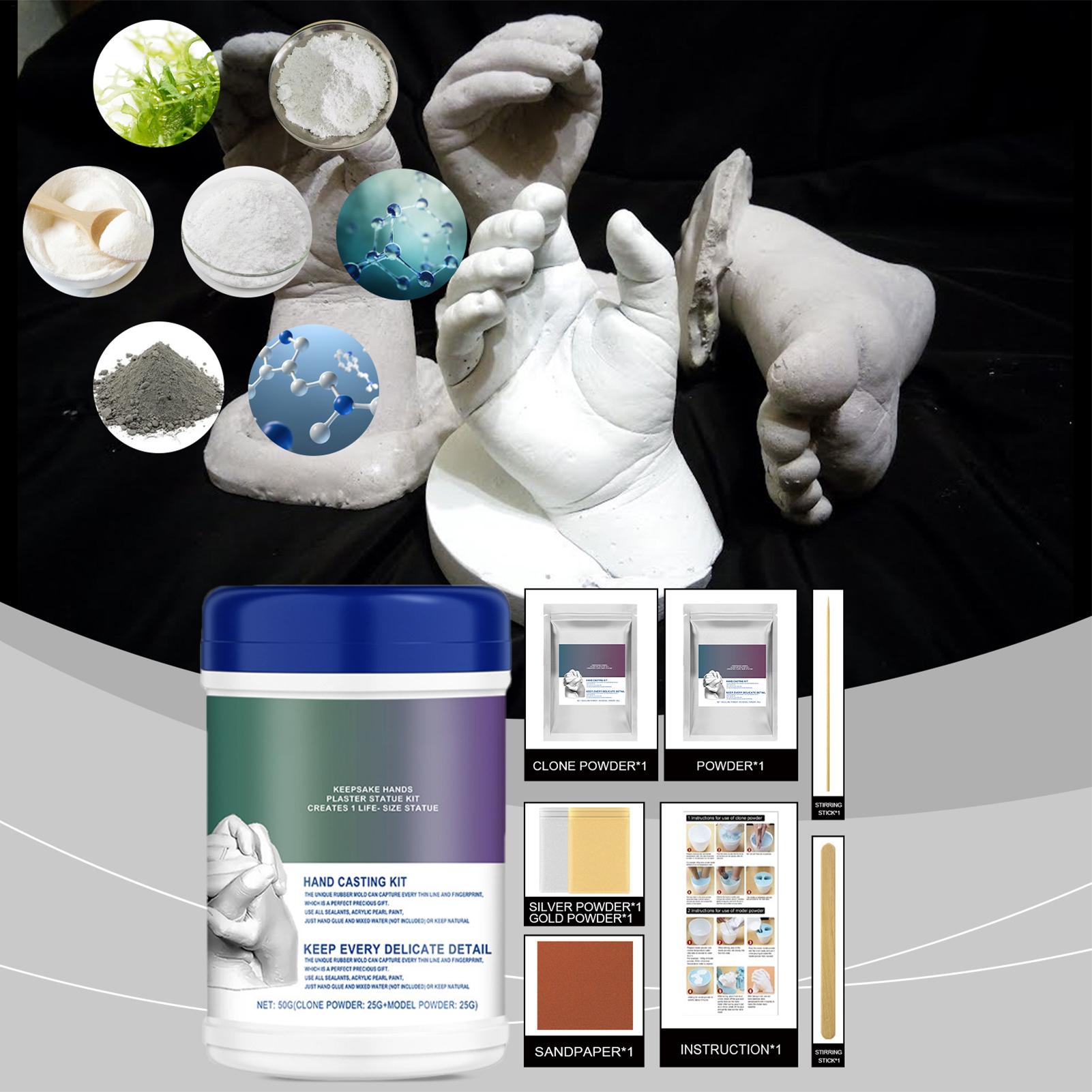 Soap Making Supplies Australia - 赤ちゃんの手足型取りキット、石鹸作り用品、クラフト用石膏、子供、幼児、キッズ、カップル、家族向け