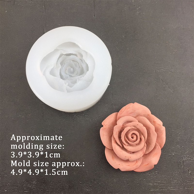 バラの形をした3Dシリコン型,葉,フォンダン,チョコレート型 - Soap Making Supplies Australia のレビューと価格