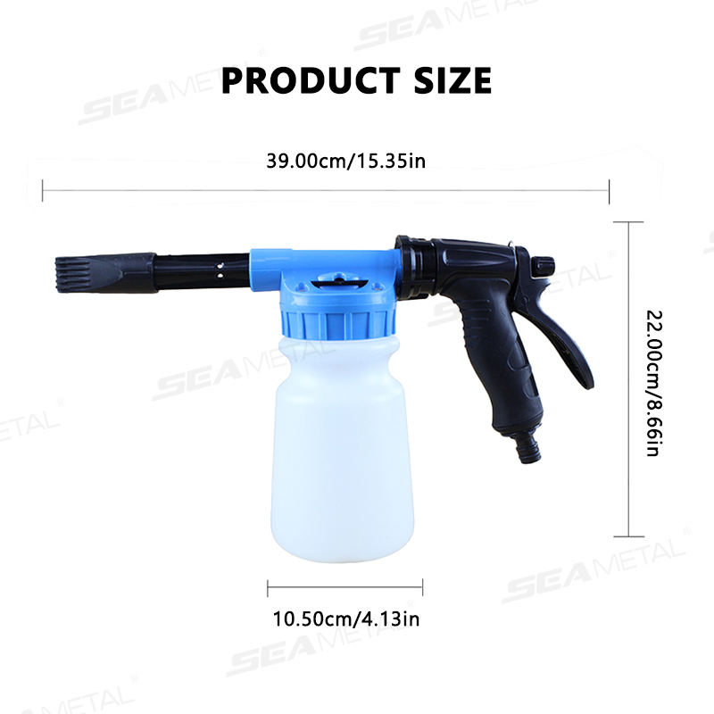 SEAMETAL 1L 調整可能な洗車フォームノズル洗車フォ - Soap Making Supplies Australia のレビューと価格