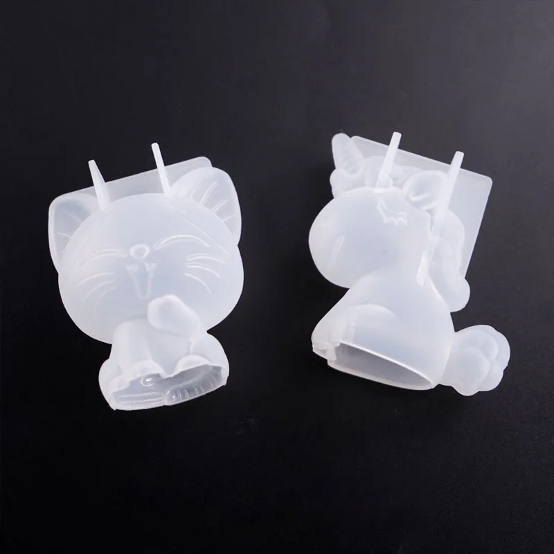 3D 幾何学的なシリコーンユニコーン猫鹿クマ型ソープキャンド - Soap Making Supplies Australia のレビューと価格