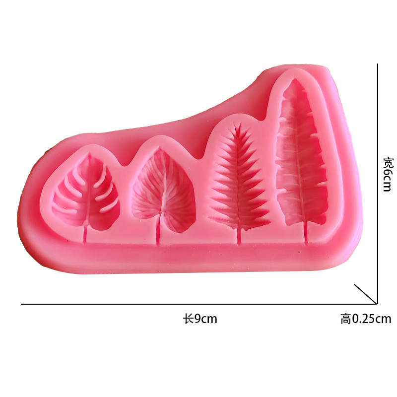 ヤシの葉と亀の葉シリコーン型フォンダンケーキ型チョコレート石 - Soap Making Material のレビューと価格