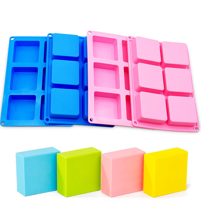 正方形のシリコン石鹸型,チョコレート,カップケーキ,コーンブ - Soap Mold Silicone Loaf のレビューと価格