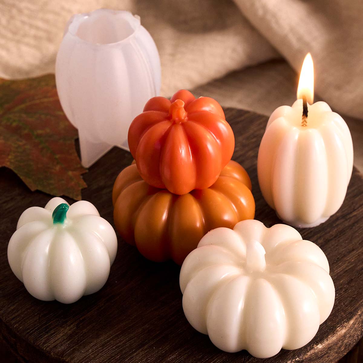 ハロウィンカボチャシリコンモールド香り付きキャンドル石鹸樹脂 - Soap Making Scents のレビューと価格