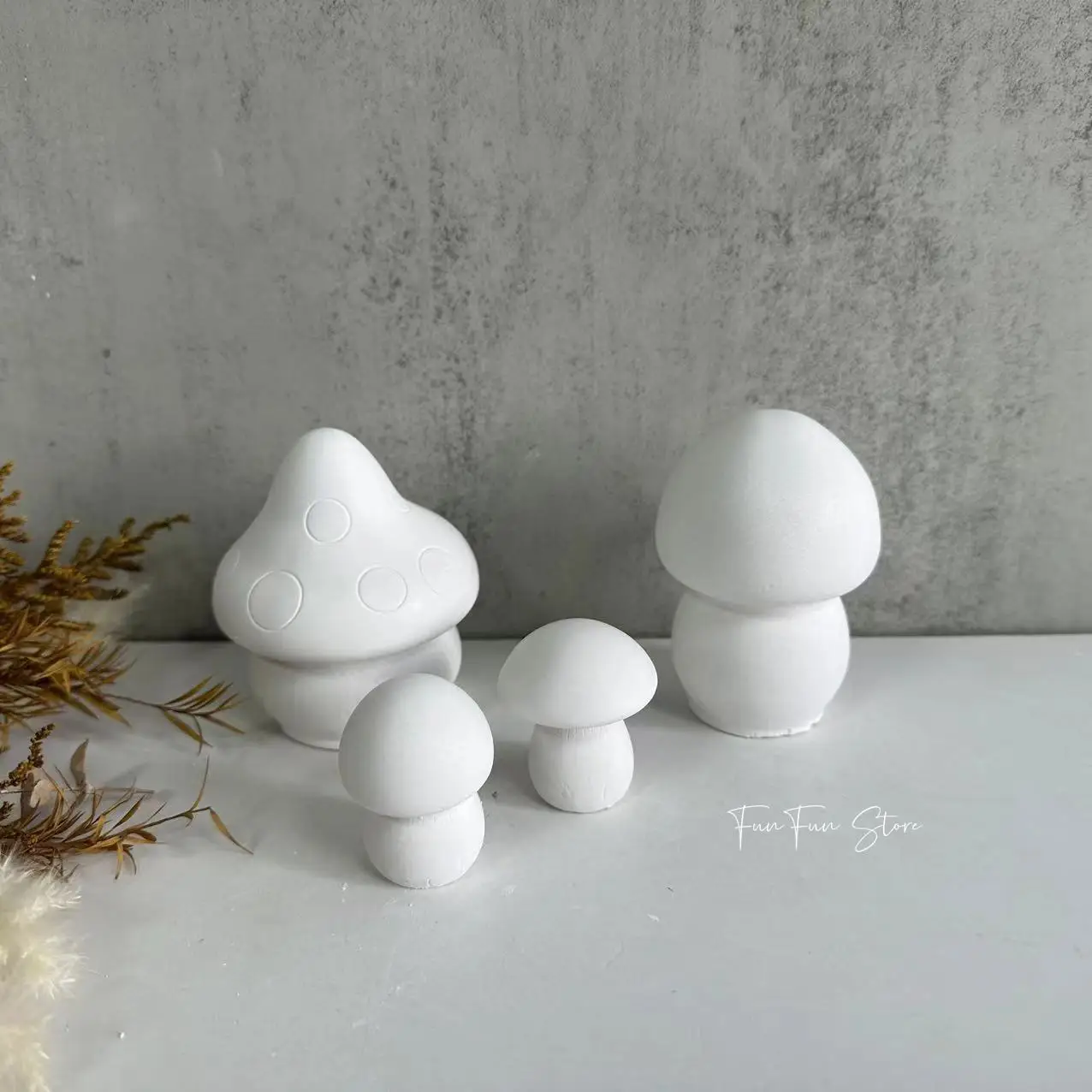 3D キノコキャンドルシリコーン型クリスタル樹脂エポキシ鋳造 - Soap Making Business のレビューと価格
