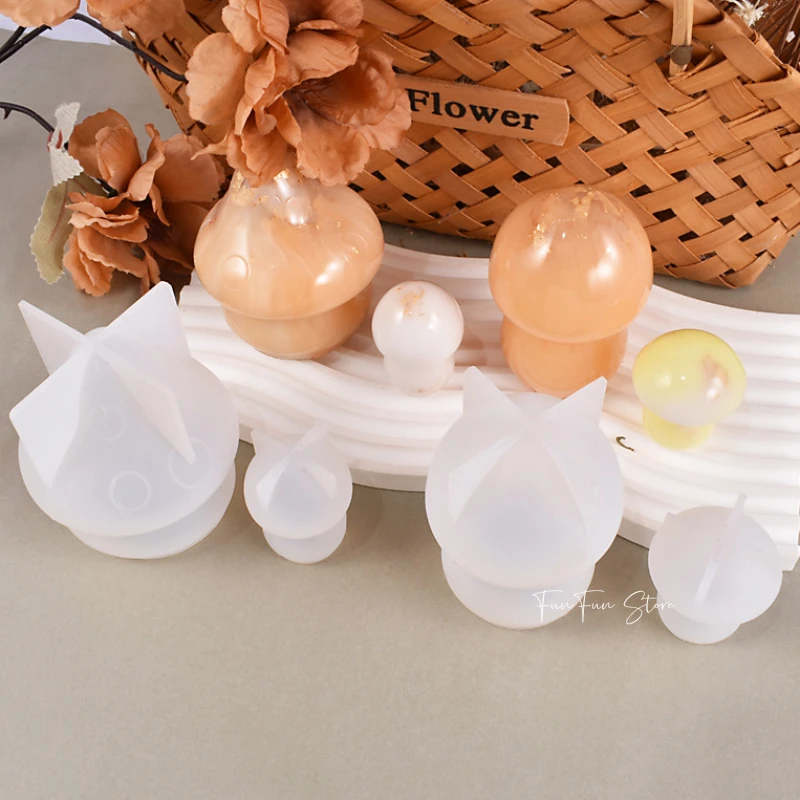 3D キノコキャンドルシリコーン型クリスタル樹脂エポキシ鋳造 - Soap Making Business のレビューと価格