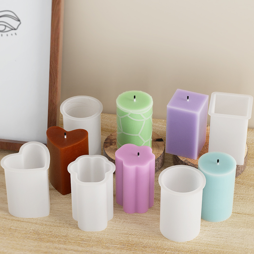 幾何学コラムシリコンモールドキャンドルクラックストライプシリ - Soap Making Business のレビューと価格