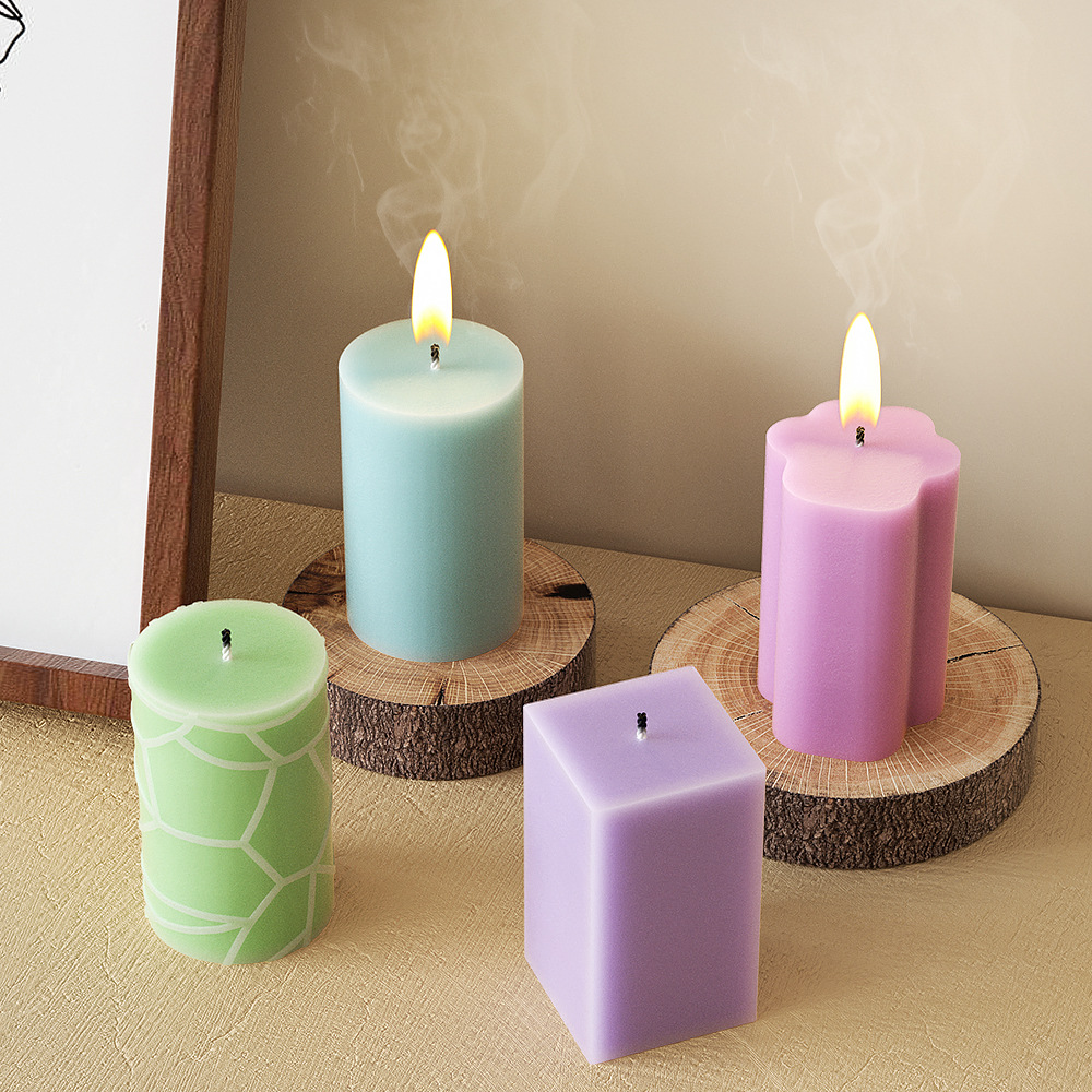 幾何学コラムシリコンモールドキャンドルクラックストライプシリ - Soap Making Business のレビューと価格