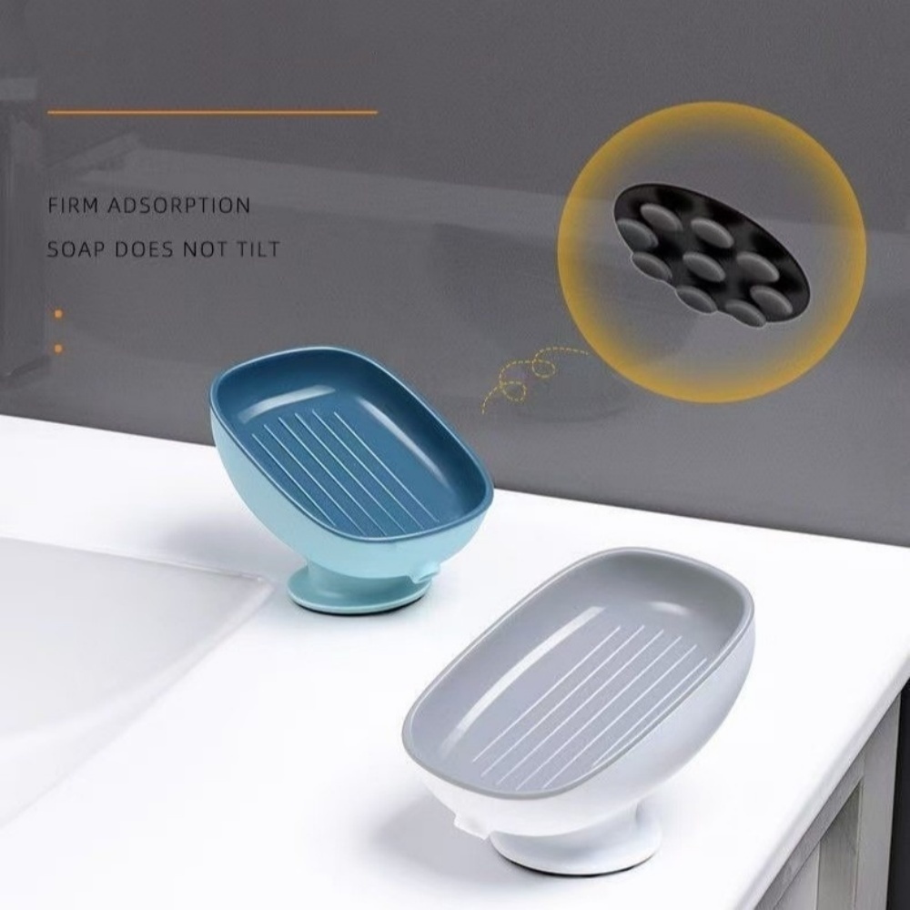 1個入り 超強力吸盤式 浴室用ソープディッシュ シャワー用滑 - Soap Making Tray のレビューと価格