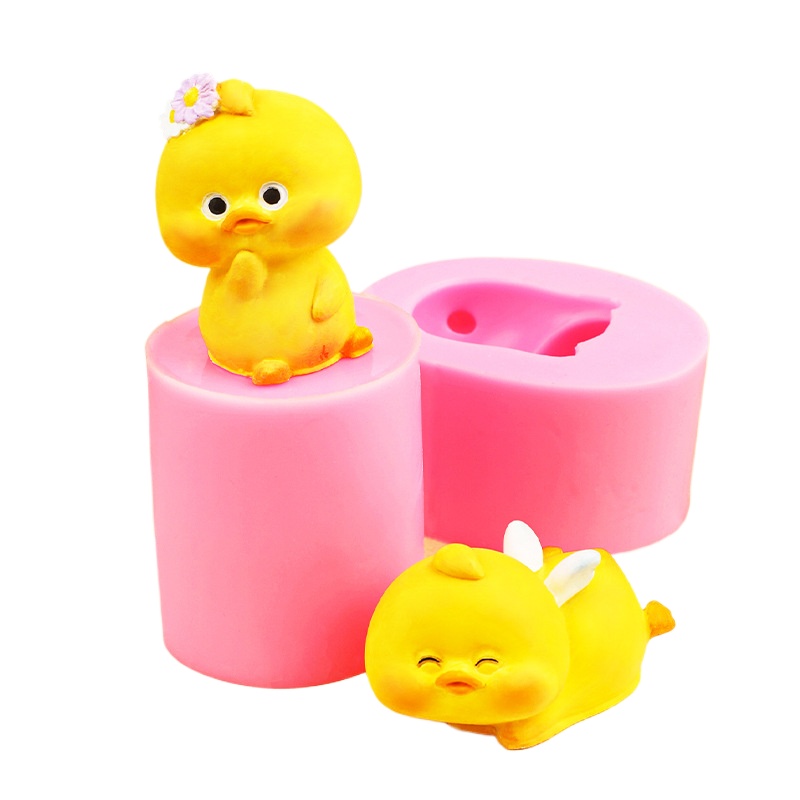 3D スマイルアヒルシリコーンキャンドル金型かわいいアヒルチ - Soap Making Business のレビューと価格