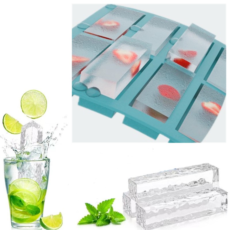 8個取り長方形シリコンケーキ型 ケーキベーキングパン プリン - Soap Mold Silicone Loaf のレビューと価格