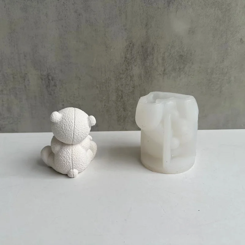 織クマキャンドルシリコーン型 3D クマアロマセラピー石膏石 - Soap Making Business のレビューと価格