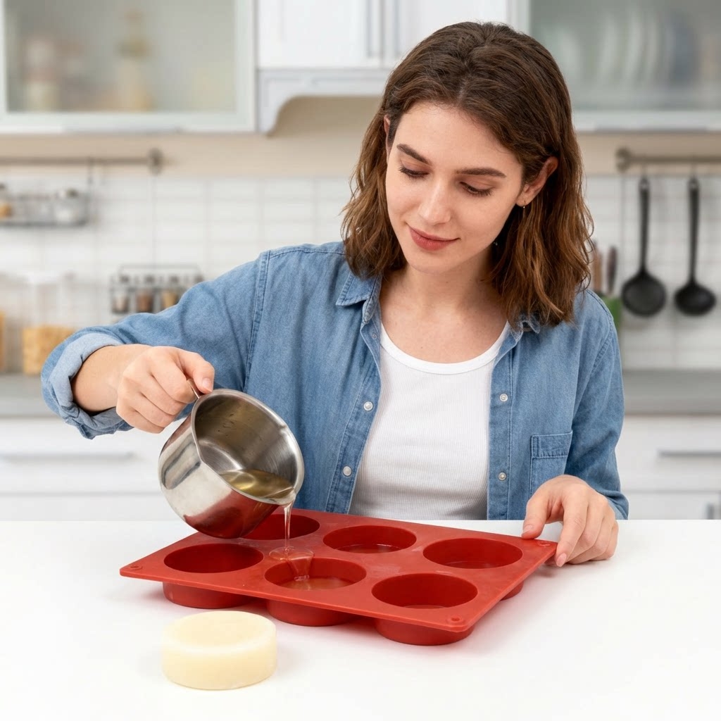丸型シリコンソープモールド DIY手作り石鹸作りツール シリ - Soap Making Business のレビューと価格